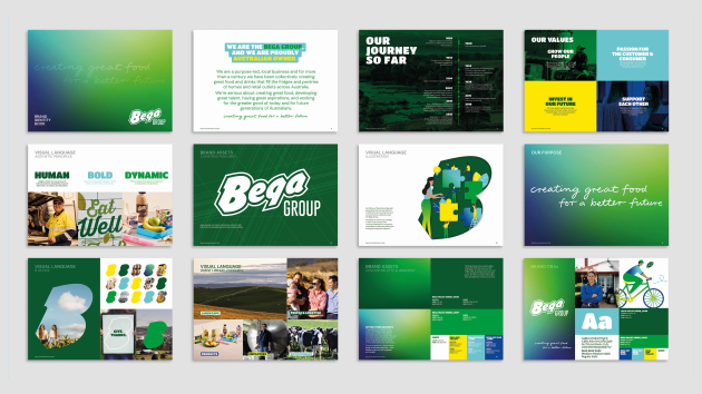 The Edison Agency worked with Bega Group to develop a new brand identity system and strategy that would unite all their business units as a single group.