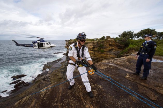 NSW Police Air Wing exercising their Bell 412. (Bell Helicopter)