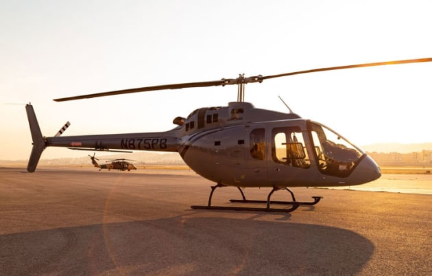 The Bell 505 light single helicopter. (Bell)