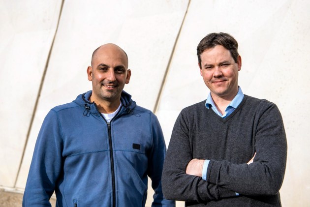 Founders of Nourish Ingredients Dr Ben Letia and Dr James Petrie. Nourish Ingredients has pioneered a yeast fermentation process to mimic the molecular structure of animal fats.
