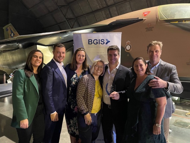 BGIS were recipients of the Security and Estate Group (SEG) Base Services Contractor of the Year Award for 2021. (BGIS)
