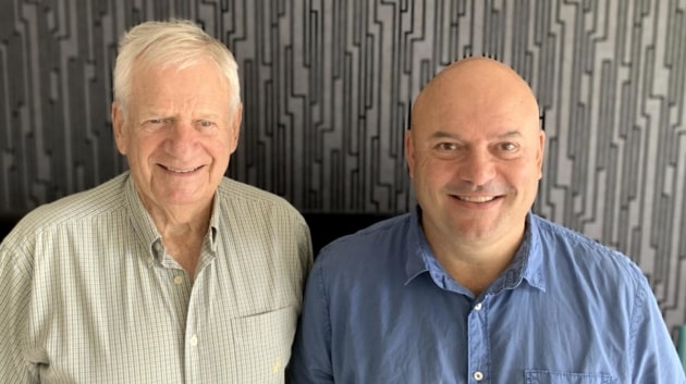 Steric founder William (Bill) Brownie and his son, now CEO, Richard.