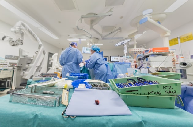 &copy; Benjamin Liew APP M.Photog. I. 2019 AIPP SA Documentary Photographer of the Year. World renown neurosurgeon, Dr Charlie Teo operates on patients that most other neurosurgeons state are inoperable. In fact, 95% of his patients fit this criteria. He is the director of the Centre for Minimally Invasive Neurosurgery. I was lucky enough to have access to the operating theatre as he operated  on four individual patients with either cysts or brain tumours."
