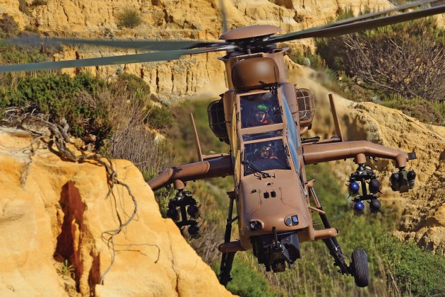 The French Army's Tigres have extensive operational history in North Africa. (Airbus)