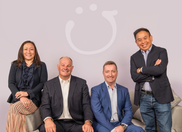 Bubs Australia board (l-r): Katrina Rathie, chair; Paul Jensen, director; Reg Weine, director; and Steven Lin, director.