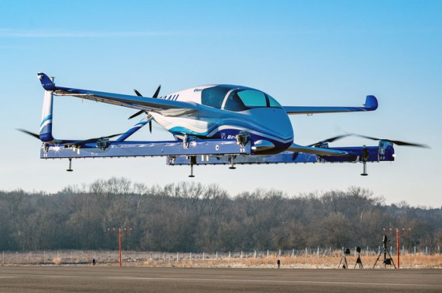 Boeing has tested a design for a passenger air vehicle (PAV). (Boeing)