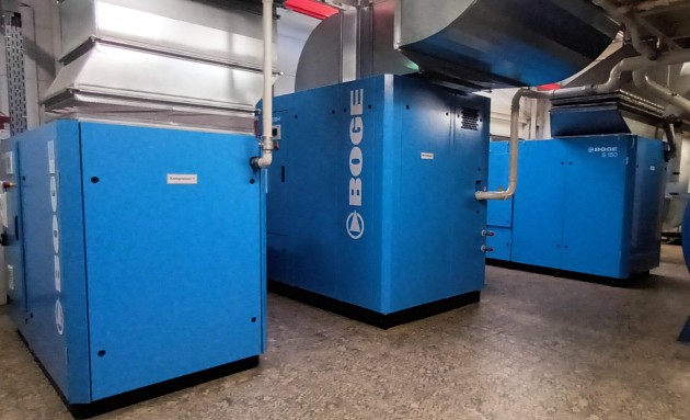 Weidm&uuml;ller has installed five separate compressed air networks for numerous processes in the company, each featuring up to seven compressors and other components. Image: Weidm&uuml;ller