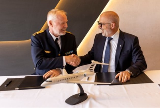 The Swedish Defence Materiel Administration has signed a comprehensive 10-year Services Support Agreement on behalf of the Swedish Armed Forces, following the recent acquisition of two Bombardier&nbsp;Global 6500 aircraft.

Credit: Bombardier&nbsp;