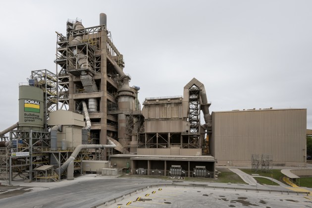 Boral Cement Works.