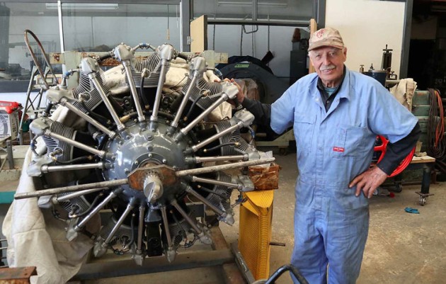 Engineer and antique aircraft exponent Borg Sorensen has won the Col Pay Award for a Lifetime of Service to General Aviation in the 2021 CASA Wings Awards. (supplied)