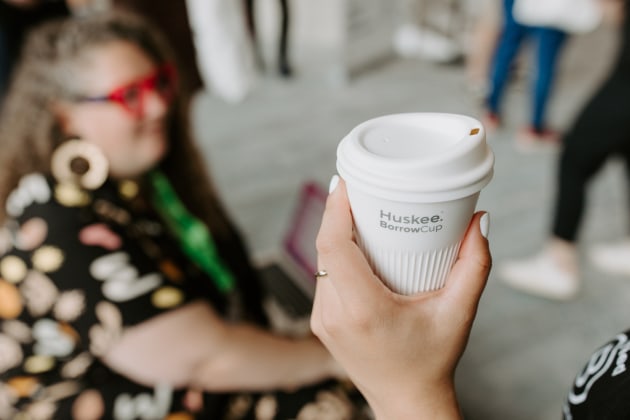Borrow by Huskee is a free program allowing patrons to borrow one of Huskee&rsquo;s innovative reusable cups from participating businesses.