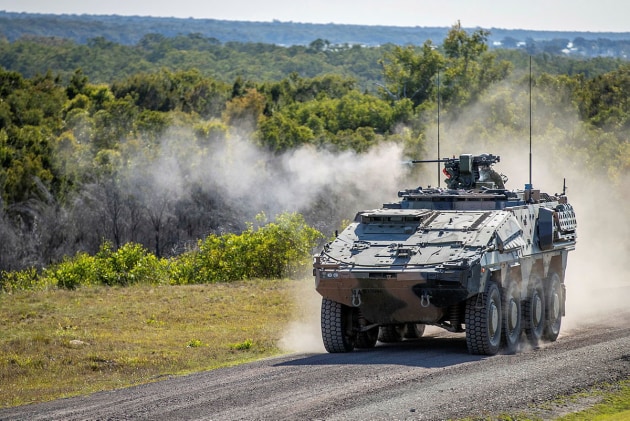 2nd/14th Light Horse Regiment (Queensland Mounted Infantry) conduct live fire training with the Powered Weapon Station fitted to a new Boxer.
Defence