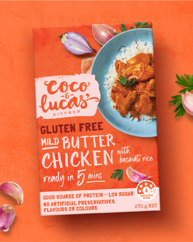 Coco & Lucas Gluten Free by Berger Ingredients, Gold winner in Three Dimensional