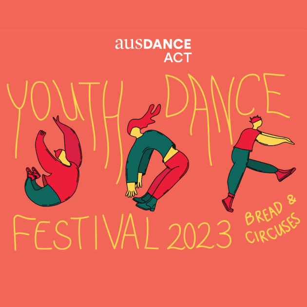 'Bread and Circuses', ACT Ausdance Youth Dance Festival 2023.   Photo supplied by ACT Ausdance