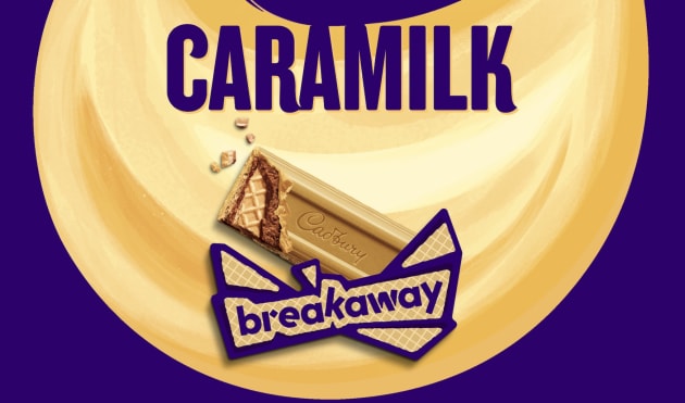 The popularity of Caramilk continues with Cadbury&rsquo;s release of the Caramilk Breakaway block, a combination of the caramelised white chocolate with layers of wafer and choc cr&egrave;me.