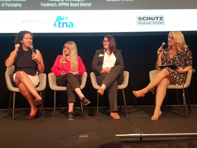 Critical thinking needed: (l-r) Dr Rym Kachouri, Nerida Kelton, Liza Vernall, Lindy Hughson
