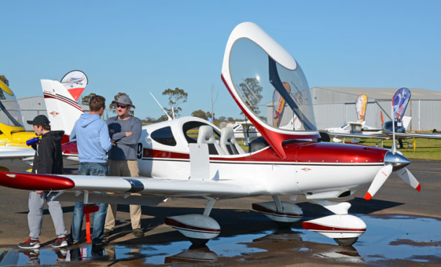 A Bristell LSA pictured at Ausfly in 2015. The type has been in service with several flying schools. (Steve Hitchen)