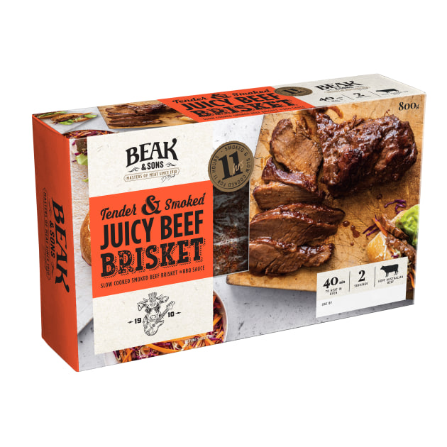 Leading read meals company Beak & Sons has released its slow cooked range, with refreshed packaging that plays to its history as a master butcher.