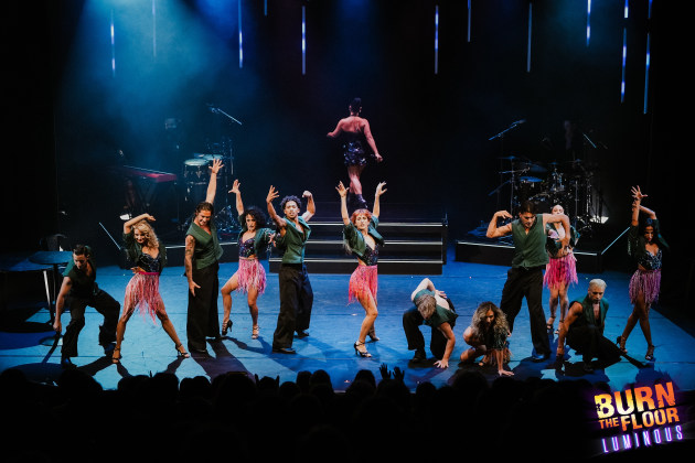 Burn the Floor: Luminous, at Sydney Opera House. Image supplied