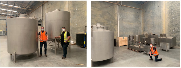 Wide Open Agriculture (WOA) will supply up to 60 per cent of its high-value, plant-based protein concentrate, Buntine Protein, to Monde Nissin Australia.

Equipment for the pilot lupin plant at Dirty Clean Food facility in Kewdale, Western Australia (Source: WOA).