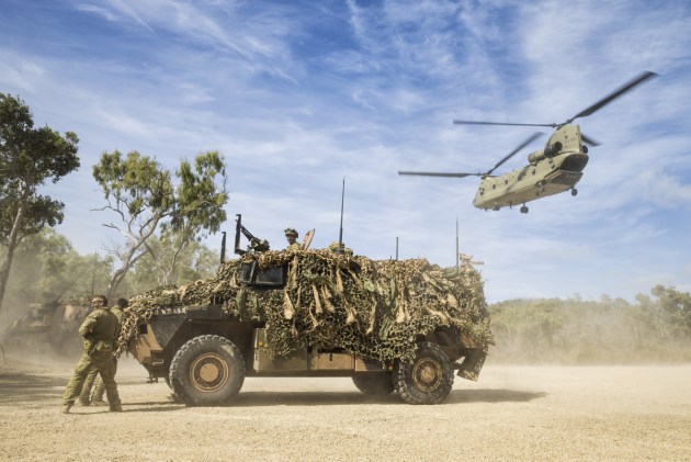 Protected mobility is one of the priorities spelt out by BRIG Mills.
Defence