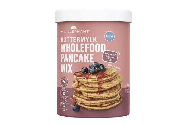 Mt Elephant shifts pancake mix to paper-based packaging