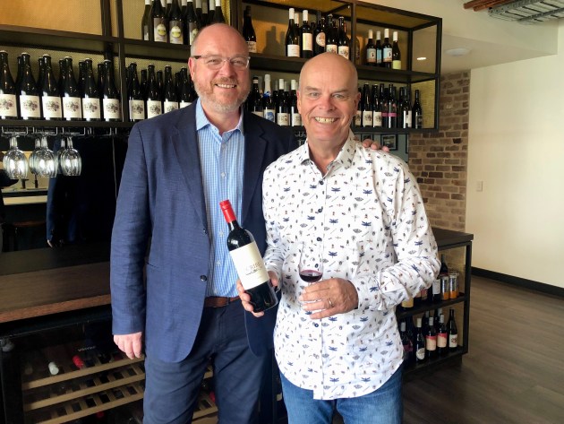 Byron & Harold cofounders Paul Byron and Harold (Ralph) Dunning. One of the recipients of the Stop the Squeeze initiative by Naked Wines.