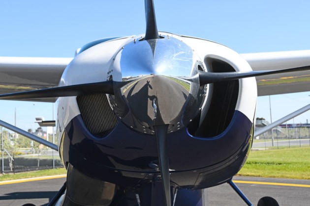 The EX sports an 867-shp Pratt & Whitney PT6A out the front. (Steve Hitchen)