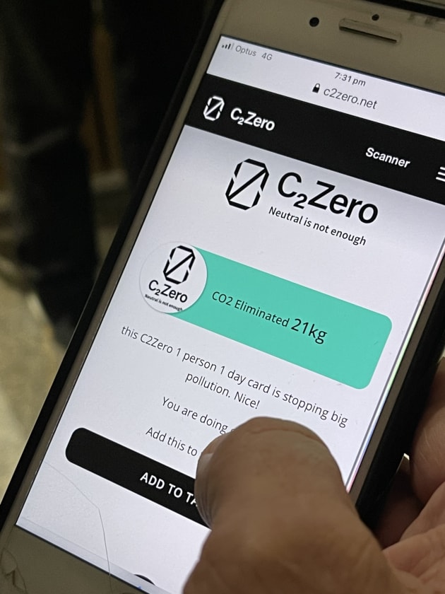 A gamified QR code app, C2Zero, is set to pull a company&rsquo;s carbon offsets out of its sustainability report and onto retail shelves says the developer, supply chain digitalisation specialist Fresh Supply Company.