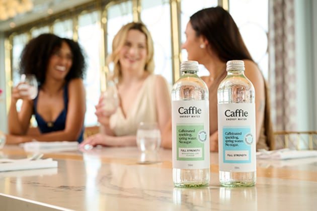 Australia's beverage landscape is about to welcome an entirely new category - sparkling spring water with caffeine.