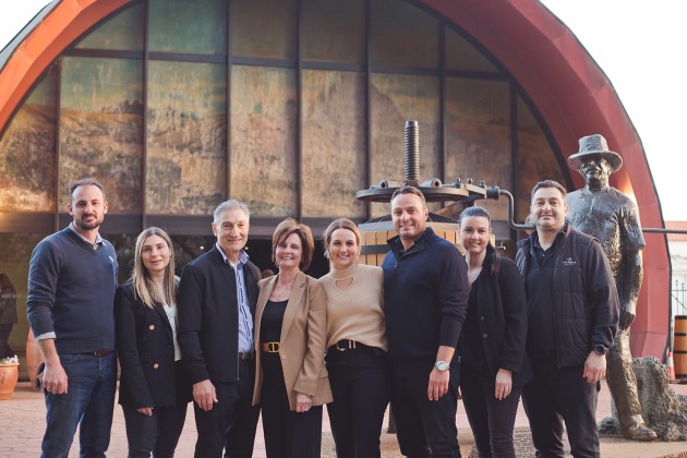 The Calabria Family 2nd & 3rd Generation reopening the Hanwood Estate Cellar Door.
Source: Calabria Family Wines
