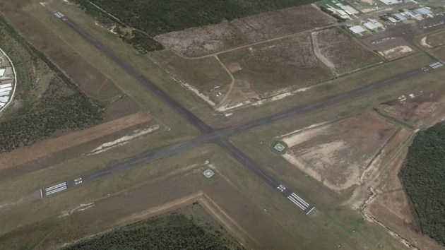 Caloundra Airport on Queensland's Sunshine Coast. (Google Earth image)