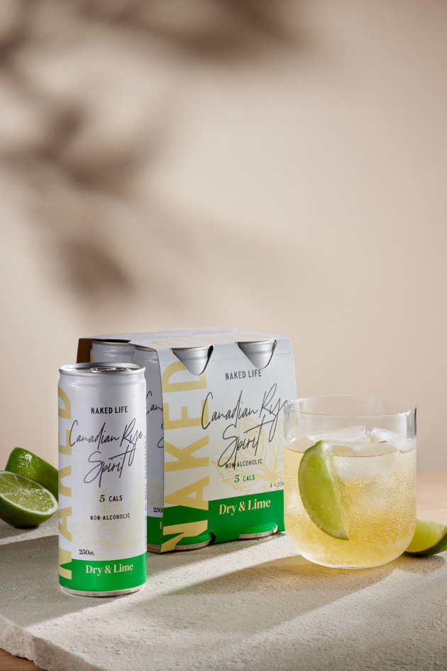 Naked Life, famous for its sugar-free sodas and iced teas has just unveiled a new RTD range of non-alcoholic canned cocktails and amber spirit inspired mixed drinks. (Source: Naked Life)