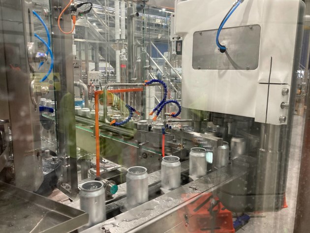 Best Bottlers&rsquo; new canning line installed at its Mildura facility.