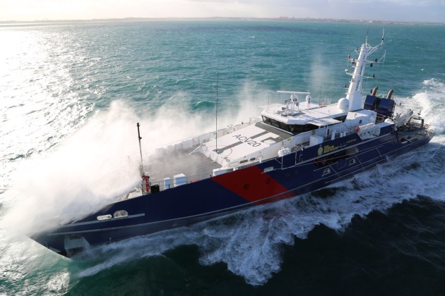The Evolved Cape Class will build on the foundation of the Cape Class already in service for the Australian Border Force. (Credit: Austal)