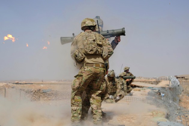 A Carl-Gustaf. 

Credit: Defence