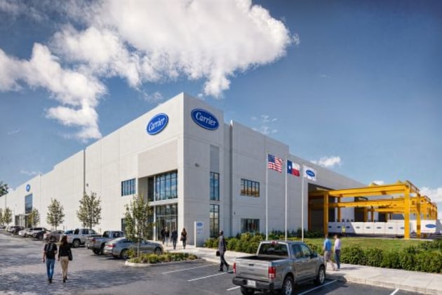 Carrier is expected to begin operations in the more than 1-million-square-foot facility in 2027.