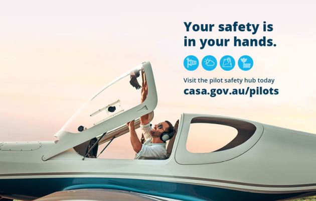 CASA launched the Your Safety is in Your Hands campaign today. (CASA)