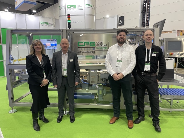 The Case Packing Systems crew: Tan Griffin, David Griffin; Scott Hawke and Peter Summons