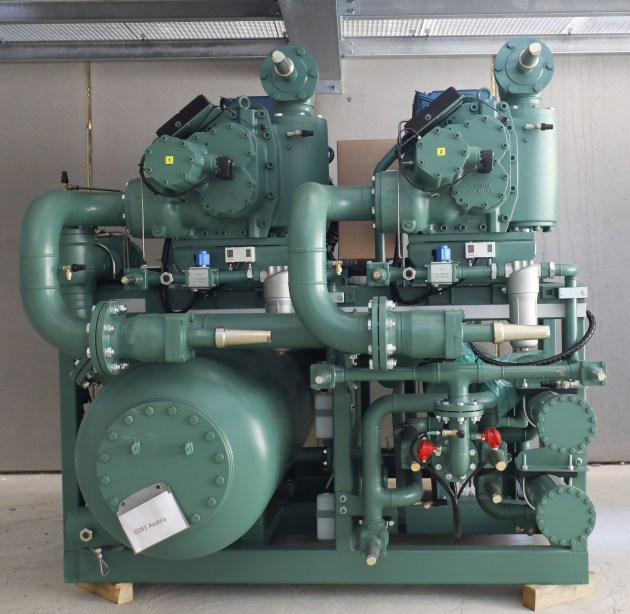 Each of the three ACPs contain OSKA95 screw compressors.