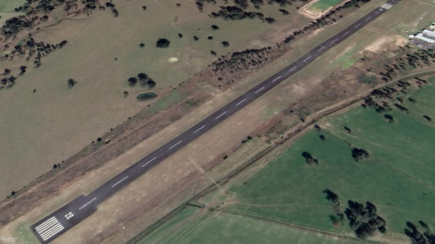 A Federal Government paper has hinted at giving more control over regional airports to state and local governments, increasing fears of impeding closures. (Google Earth image)