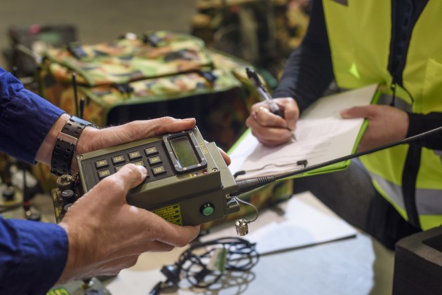 Babock employees working on a CBRNE system.

Credit: Babcock Australasia
