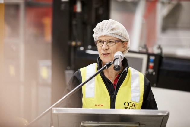 CCA CEO Alison Watkins: "This is an Aussie manufacturing success story."