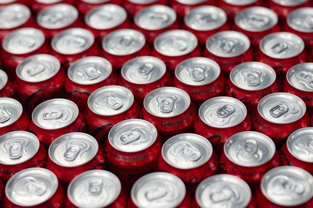 Coca-Cola Europacific Partners' new canning line can process 1500 375ml cans a minute.