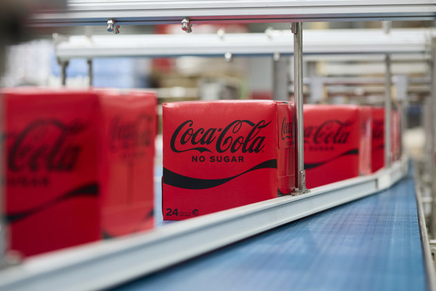 Coca-Cola Europacific Partners' new canning line can process 1500 375ml cans a minute.