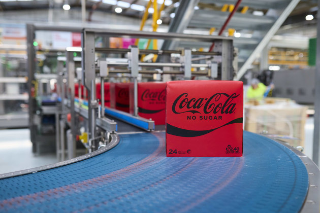 Coca-Cola Europacific Partners' new canning line can process 1500 375ml cans a minute.