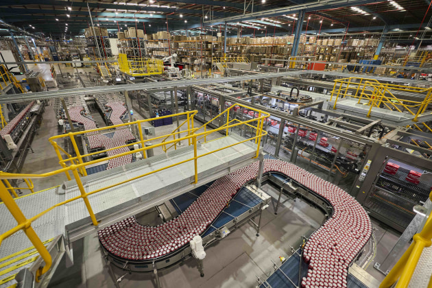 CCEP Australia Richlands plant. (Image supplied)