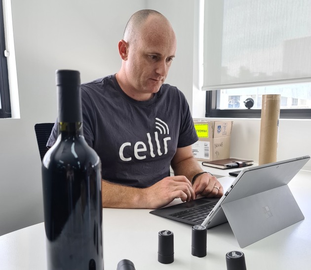 Cellr founder and CEO Chris Baine.