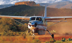 Cessna Caravan in its natural habitat - a short, remote, unprepared strip. Cessna has rolled out the 2500th Caravan, for an Alaskan operator.