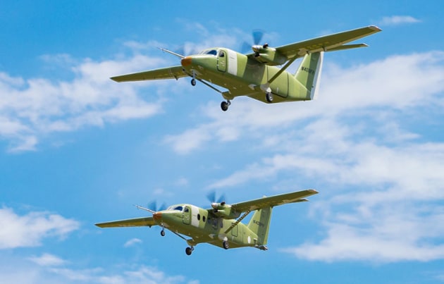 Cessna C408 Skycourier prototypes in formation. (Textron Aviation)
